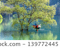 Canoe tour of the "Submerged Forest of Shirakawa Lake" (Iide Town, Yamagata Prefecture, late April) 139772445