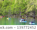 Canoe tour of the "Submerged Forest of Shirakawa Lake" (Iide Town, Yamagata Prefecture, late April) 139772452