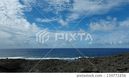 美麗的熱帶海洋和天空 美麗的熱帶海洋和天空 139772856