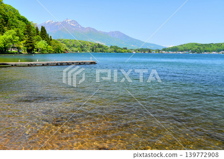 從野尻湖岸邊眺望妙高山（長野縣信濃町）[2026年5月] 139772908