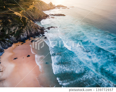 The beautiful Alentejo Coast Beach The beautiful Alentejo Coast Beach 139772937