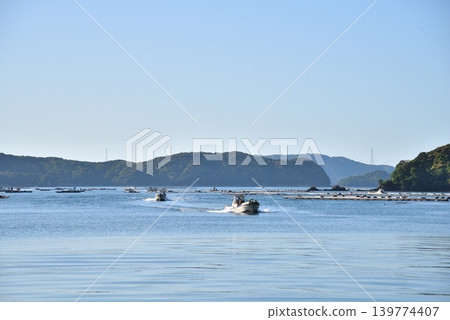 三重縣鳥羽市生浦灣景色 139774407