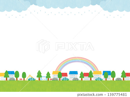 背景素材 - 雨季郊區景象 2026-4 背景素材 - 雨季郊區景象 2026-4 139775481