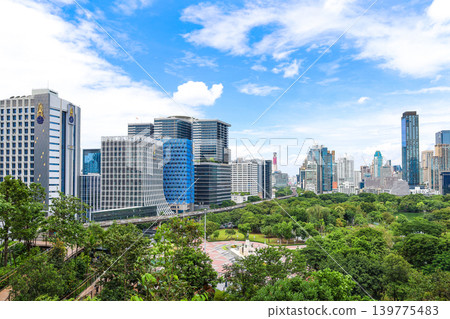 曼谷的城市景觀,綠意盎然 曼谷的城市景觀,綠意盎然 139775483