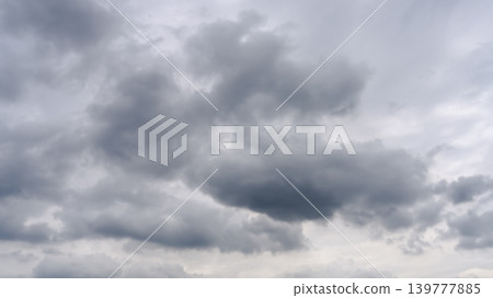 多雲的天空素材 多雲的天空素材 139777885
