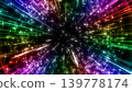 色彩繽紛的閃光特效爆發和飛濺衝擊效果背景 139778174