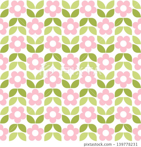 Soft pastel flowers digital paper Soft pastel flowers digital paper 139778231