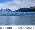 Perito Moreno Glacier and Snowy Peaks in Argentine Patagonia 139778681