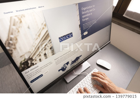 the webpage of OSCE, the Organization for Security and Co-operation in Europe the webpage of OSCE, the Organization for Security and Co-operation in Europe 139779015