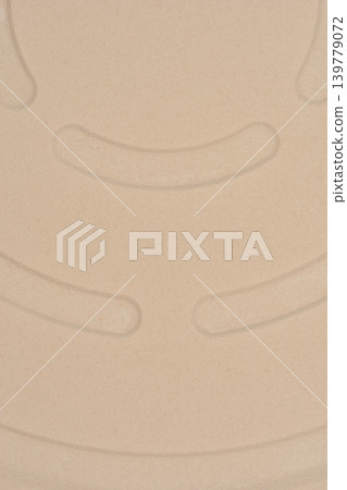 Ceramic Pizza Stone Bottom Textured Background 139779072