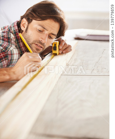 Man, carpenter and wood with thinking, building and working for renovation, remodeling and repair. Craftsman, diy and woodwork for home improvement, design and ideas with artisan, craft and skill Man, carpenter and wood with thinking, building and working for renovation, remodeling and repair. Craftsman, diy and woodwork for home improvement, design and ideas with artisan, craft and skill 139779859