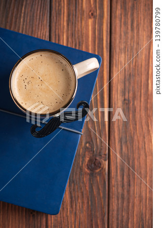 Mustache mug coffee book celebrating a special dad Mustache mug coffee book celebrating a special dad 139780799