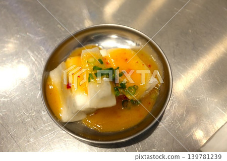 Sesame tofu Sesame tofu 139781239