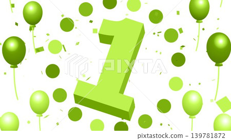 Confetti, party, celebration, illustration, countdown, numbers, birthday, event, celebrate, Confetti, party, celebration, illustration, countdown, numbers, birthday, event, celebrate, 139781872
