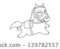 Racehorse coloring pages 139782557