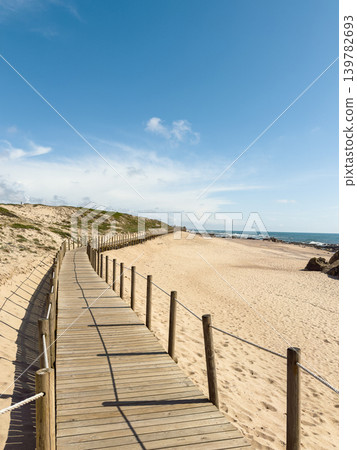 Wooden Boardwalk at Ribeira do Espirito Santo Wooden Boardwalk at Ribeira do Espirito Santo 139782693