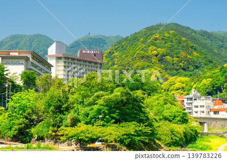 神奈川縣-箱根湯本溫泉小鎮初夏 神奈川縣-箱根湯本溫泉小鎮初夏 139783226