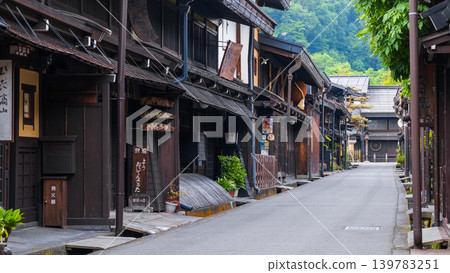 飛Tak高山的老城鎮景觀 飛Tak高山的老城鎮景觀 139783251