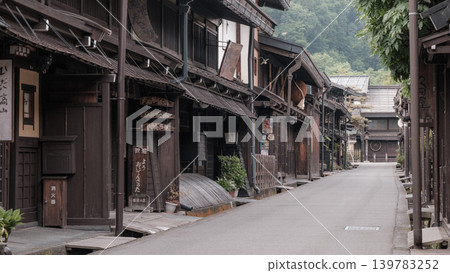 飛Tak高山的老城鎮景觀 飛Tak高山的老城鎮景觀 139783252