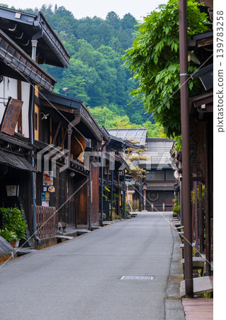 飛Tak高山的老城鎮景觀 139783258
