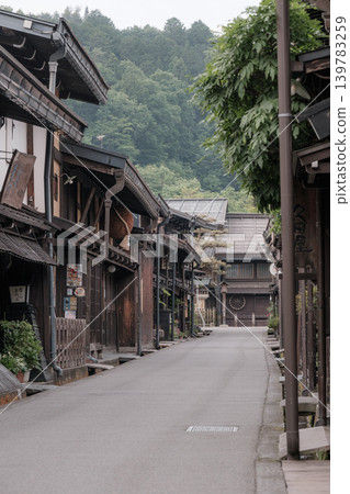 飛Tak高山的老城鎮景觀 139783259