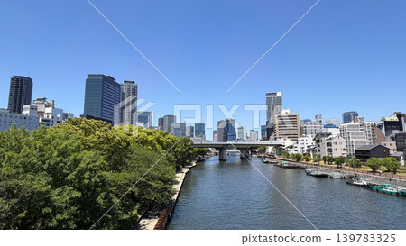 大阪市北區天神橋北端附近的景色 大阪市北區天神橋北端附近的景色 139783325