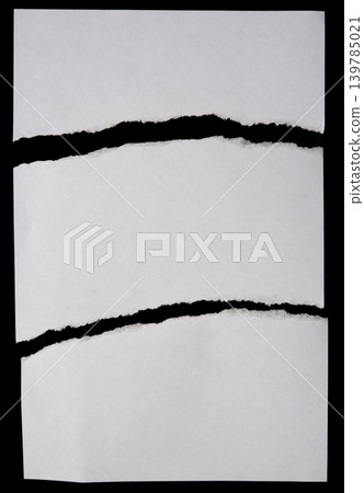 Ripped paper strips Ripped paper strips 139785021