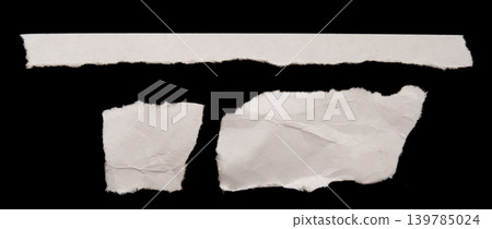 Ripped paper strips Ripped paper strips 139785024