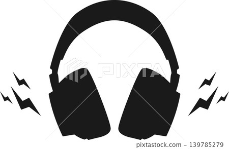 Gaming Headset With Electric Effect 139785279