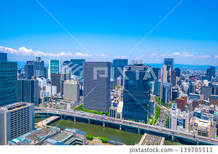 High-rise buildings in northern Osaka High-rise buildings in northern Osaka 139785511