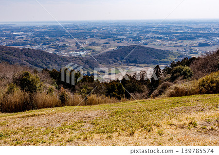 View of the world below from the summit of Mount Tsukuba in Ibaraki Prefecture. View of the world below from the summit of Mount Tsukuba in Ibaraki Prefecture. 139785574