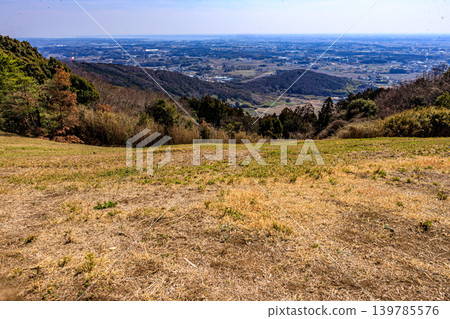 View of the world below from the summit of Mount Tsukuba in Ibaraki Prefecture. View of the world below from the summit of Mount Tsukuba in Ibaraki Prefecture. 139785576