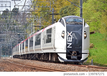 總武本線,四街 - 莫諾伊,JR東日本,E259系,NE006組(鎌倉),成田特快(NEX) 總武本線,四街 - 莫諾伊,JR東日本,E259系,NE006組(鎌倉),成田特快(NEX) 139787271