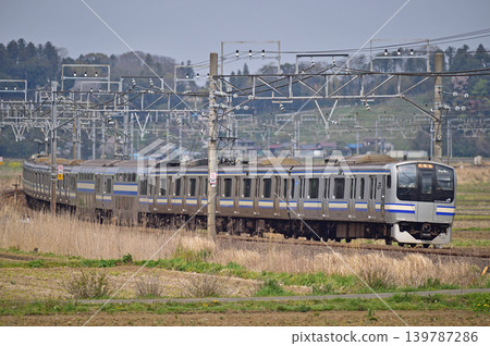 總武本線櫻Monoi JR東E217系列Y-37編隊（鎌倉） 139787286