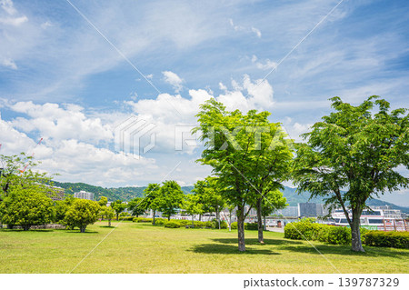 Otsu Lakeshore Nagisa Park, Lake Biwa, Otsu City, Shiga Prefecture Otsu Lakeshore Nagisa Park, Lake Biwa, Otsu City, Shiga Prefecture 139787329