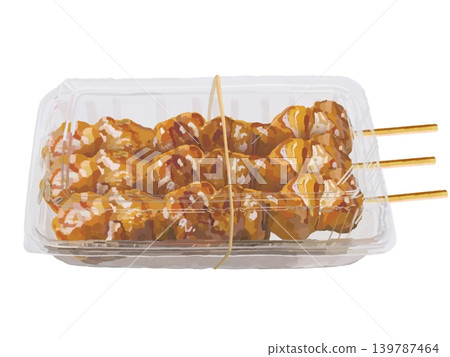 烤雞串(含醬汁)包裝已關閉 烤雞串(含醬汁)包裝已關閉 139787464