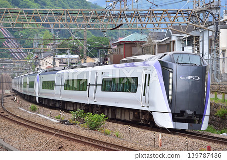 Chuo Main Line, Uenohara, JR East, E353 series, S205 formation (Matsumoto), Azusa, Kaiji Chuo Main Line, Uenohara, JR East, E353 series, S205 formation (Matsumoto), Azusa, Kaiji 139787486