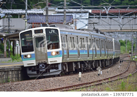 中央本線上野原JR東211系列N313編隊（長野） 139787771