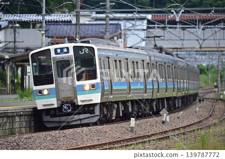 中央本線上野原JR東211系列N613編隊（長野） 139787772