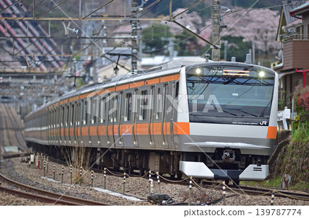 中央幹線上野原JR東日本E233系0系T31編組(豐田) 中央幹線上野原JR東日本E233系0系T31編組(豐田) 139787774