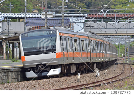 中央本線上野原JR東日本E233系列0系列T15編隊(豐田) 中央本線上野原JR東日本E233系列0系列T15編隊(豐田) 139787775