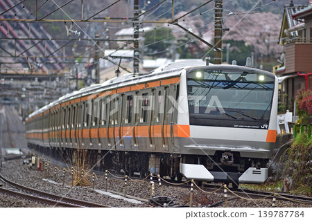中央線上野原 JR東日本 E233系 0系 T18列車（豐田） 139787784