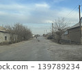 Rural residential area in Turkmenistan 139789234