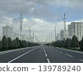 Ashgabat main road 139789240