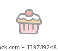 Cupcake illustration 139789248