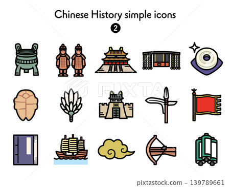 Simple Icon Collection: Chinese History 139789661