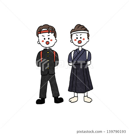 運動會啦啦隊插圖 運動會啦啦隊插圖 139790193