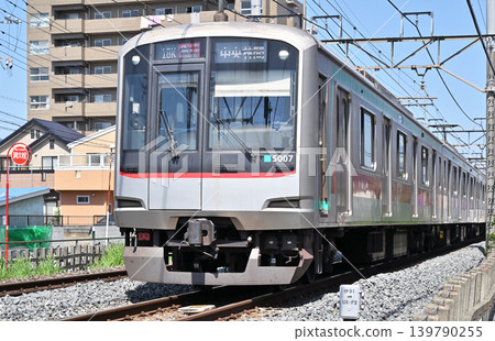 Railway Private Railway: Tobu Isesaki Line Tokyu Interchange 5000 Series Railway Private Railway: Tobu Isesaki Line Tokyu Interchange 5000 Series 139790255