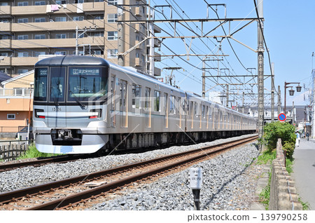 Railways - Private Railways: Tobu Isesaki Line, Tokyo Metro through service, 13000 series Railways - Private Railways: Tobu Isesaki Line, Tokyo Metro through service, 13000 series 139790258