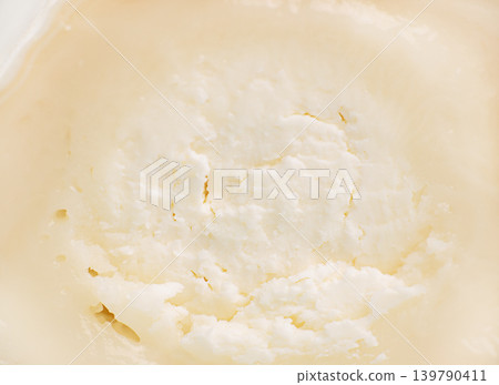 Goat cheese texture macro background close up Goat cheese texture macro background close up 139790411